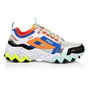 FILA Heritage Oakmont Mix Media Chunky Sneakers Women’s Size 8